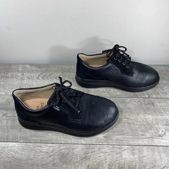 Finn Comfort Shoes Finn Comfort Made In Germany Black Leather